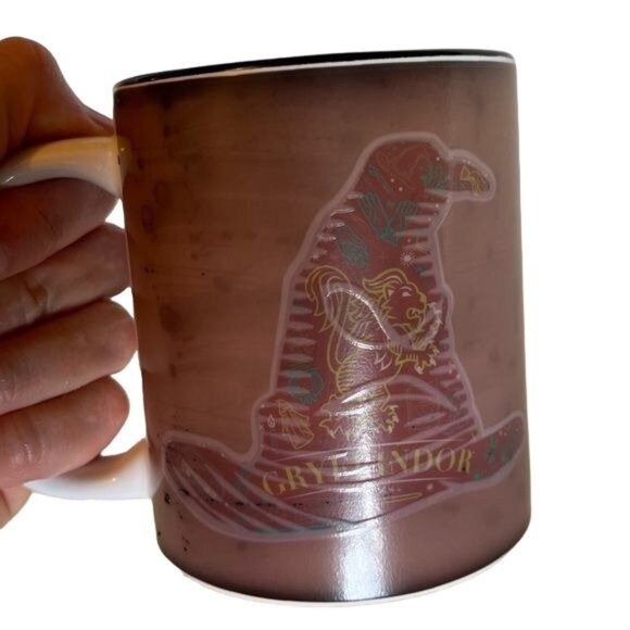 Harry Potter Mug Hogwarts House Sorting Hat color Change Gryffindor New Gift - Picture 9 of 10